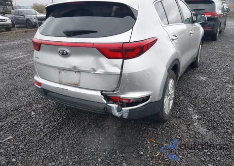 2017 Kia Sportage Lx from USA, damaged, VIN KNDPMCAC2H7257287